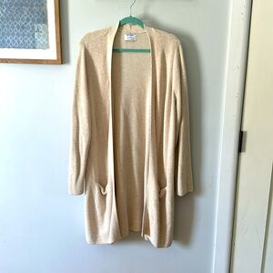 Old Navy Cream Knit Cardigan